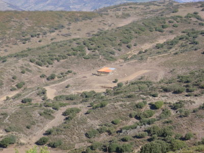 The terrain is like the American West.